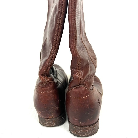 Frye Melissa Button Cognac Boots - Size 6 - Picture 7 of 11